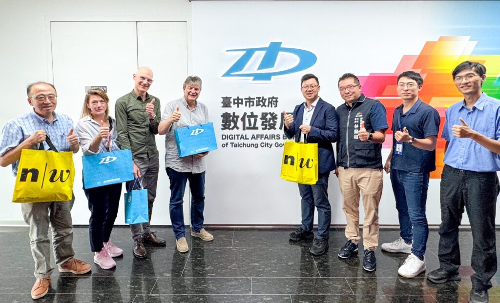 瑞士西北科大訪台中數位局 共倡智慧城市、永續與資安